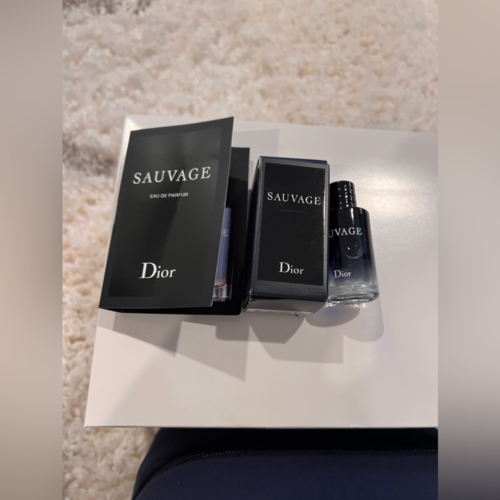 New Dior navy cosmetic case toiletry bag - Picture 4 of 13